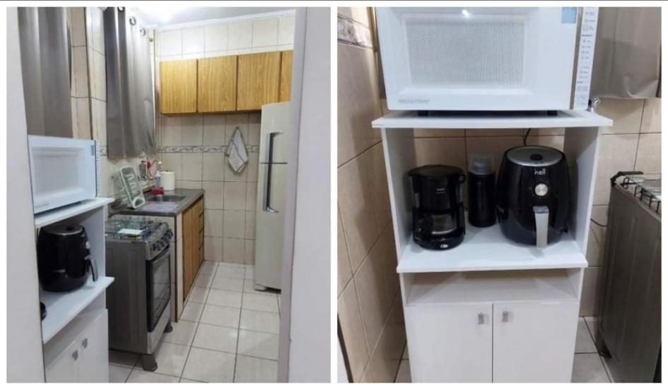 Apartamento Gonzaga 200 metros Praia Garagem com Manobrista Portaria 24 horas Wi-fi Santos (Sao Paulo) Exterior foto