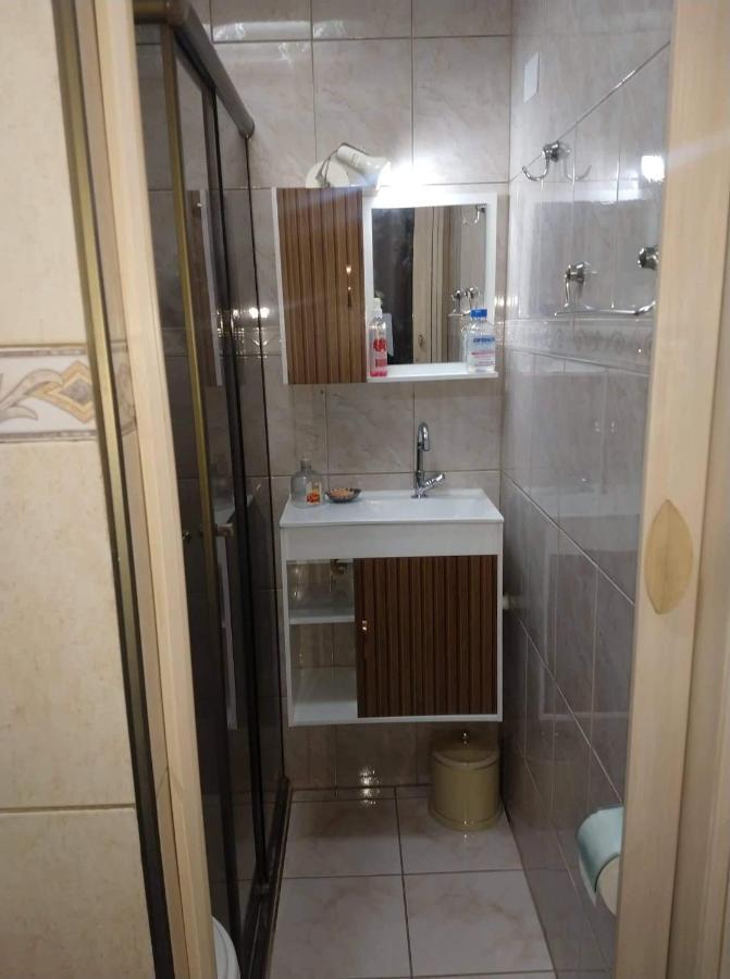 Apartamento Gonzaga 200 metros Praia Garagem com Manobrista Portaria 24 horas Wi-fi Santos (Sao Paulo) Exterior foto